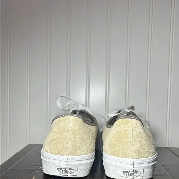 Vans Men's Color block tan and brown suede & fabric lace up sneakers - Picture 4 of 8